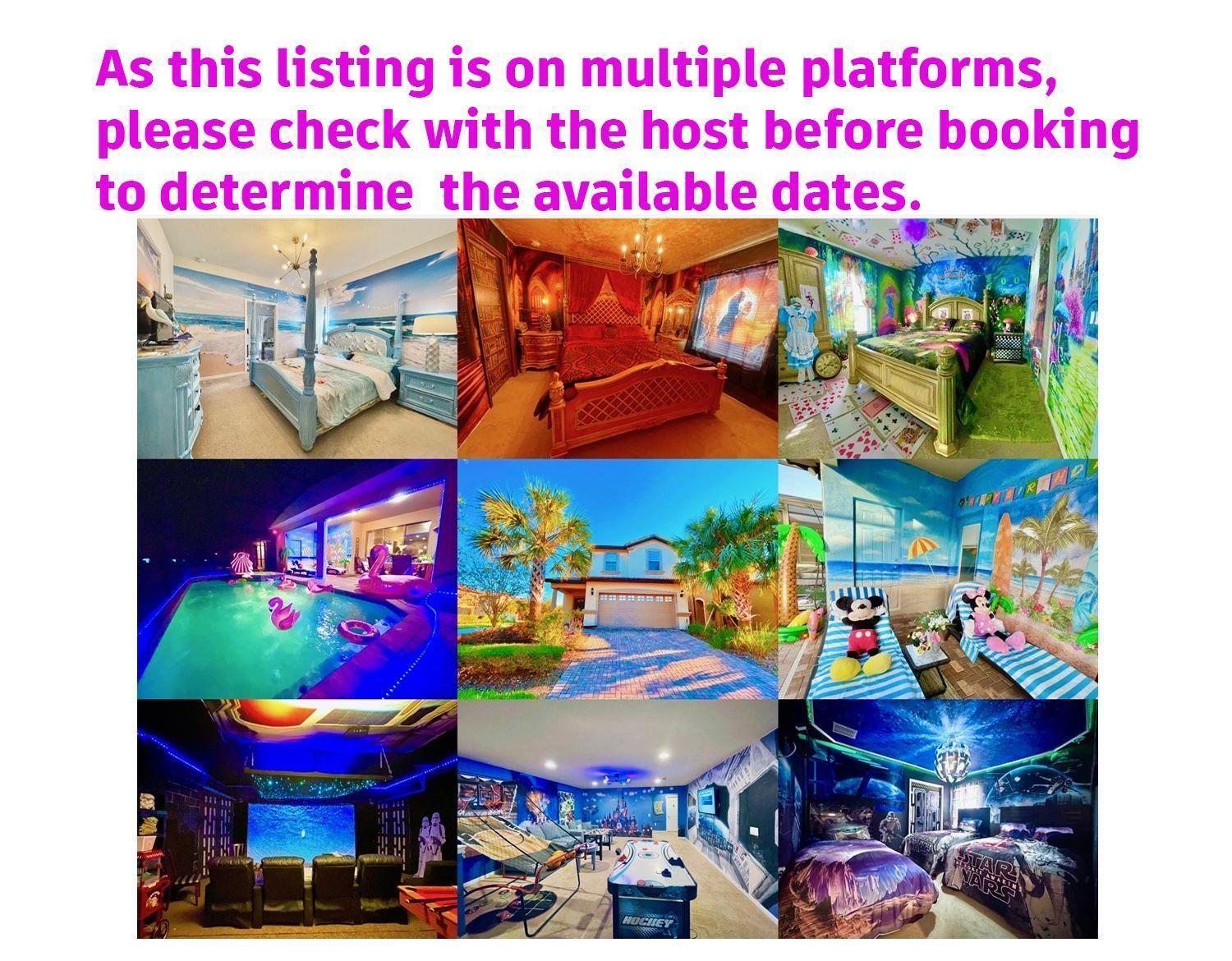Disney Vacation Rental With Private Pool & Theatre Кіссіммі Екстер'єр фото